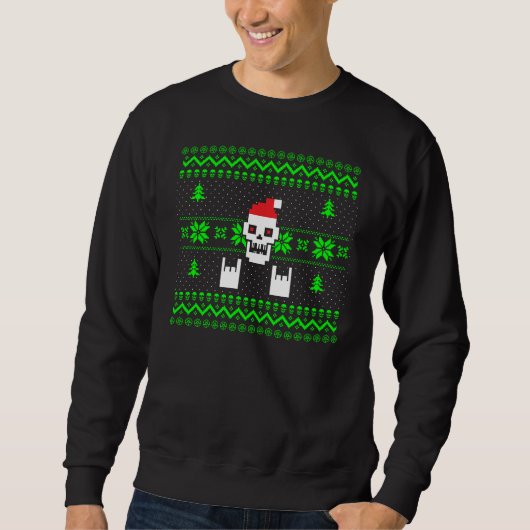 Ugly Metal KerstSweater Trui (Voorkant)