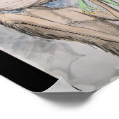 Ugly Monkey Ugly Frog Poster (Hoek)