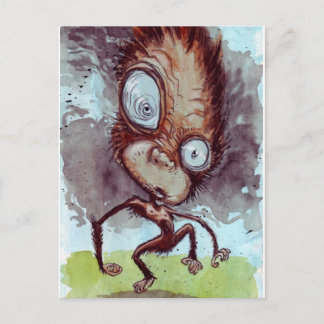 Ugly Monkey Wild Briefkaart