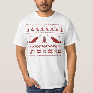Ugly Narwhal-kerstSweater T-shirt