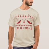 Ugly Narwhal-kerstSweater T-shirt (Voorkant)