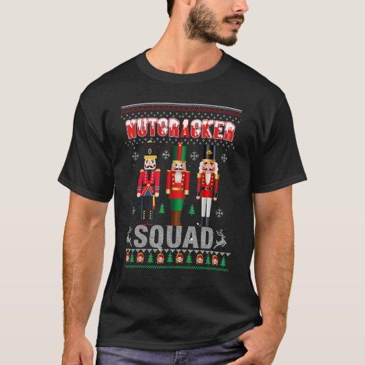 Ugly Nutcracker Squad Ballet Dance Matching Family T-shirt (Voorkant)