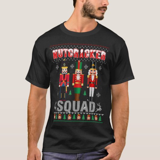 Ugly Nutcracker Squad Ballet Dance Matching Family T-shirt (Voorkant)
