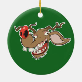 Ugly Reindeer Keramisch Ornament