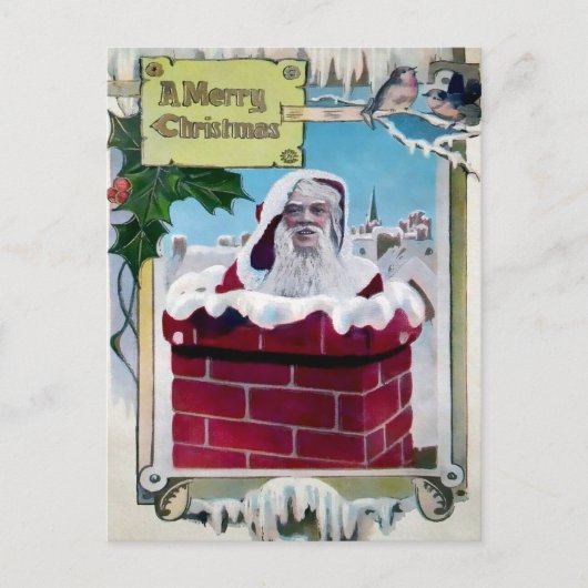  Ugly Santa Kerstmis Briefkaart (Voorkant)