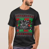 Ugly Science Chemistry Biology Christmas Sweater T-shirt (Voorkant)
