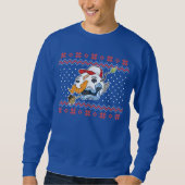 Ugly Snowman Ugly KerstSweater Trui (Voorkant)