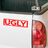 Ugly Stamp Bumpersticker (Op Truck)