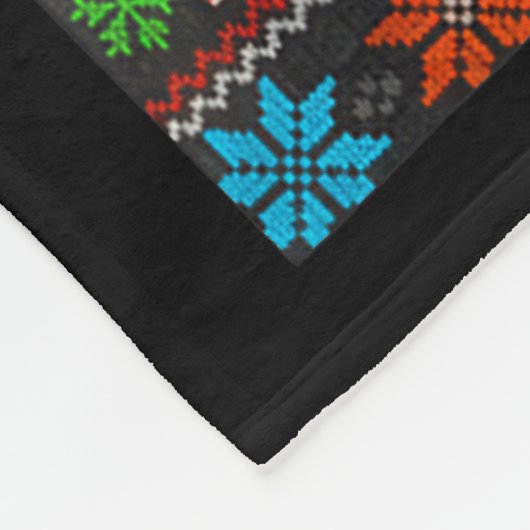 Ugly Support s Rebooting Santa Tech Fleece Deken (Hoek)