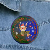 Ugly Sweater 2e Winner Deer Button