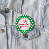 Ugly Sweater Aficionado Button (In situ)