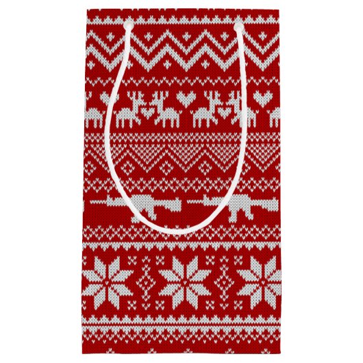 Ugly Sweater AR-15 Gift Bag Klein Cadeauzakje (Voorkant)