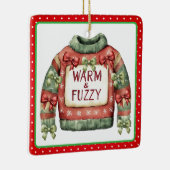 Ugly Sweater Award Ornament - Two Sided (Rechts)