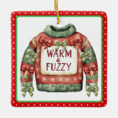 Ugly Sweater Award Ornament - Two Sided (Voorkant)