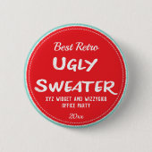 Ugly Sweater Award Ronde Button 5,7 Cm (Voorkant)