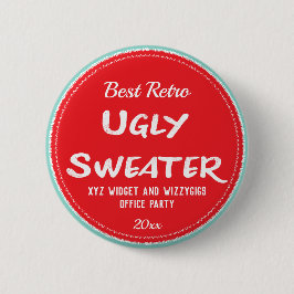 Ugly Sweater Award Ronde Button 5,7 Cm