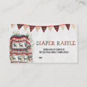 Ugly Sweater Baby shower Diaper Raffle Visitekaartje (Voorkant)
