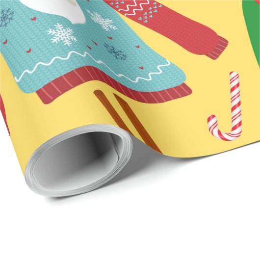 Ugly Sweater Cadeaupapier (Rol Hoek)