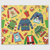Ugly Sweater Cadeaupapier (Vlak)