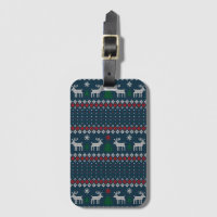 Ugly Sweater Christmas Knit Look Pattern