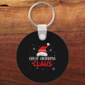 Ugly Sweater Christmas Matching Costume Great Gran Sleutelhanger (Voorkant)