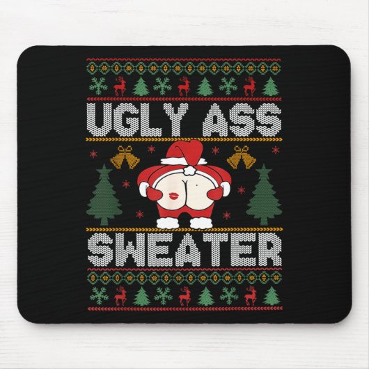 Ugly Sweater Christmas Muismat (Voorkant)