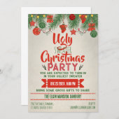 Ugly Sweater Christmas Party  Kaart (Voorkant / Achterkant)