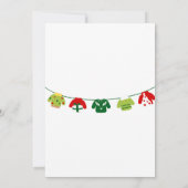 Ugly Sweater Christmas Party Kaart (Achterkant)