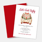 Ugly Sweater Christmas Party  Kaart