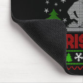 Ugly Sweater Christmas Tree Chef Cooking Job Pride Muismat (Hoek)