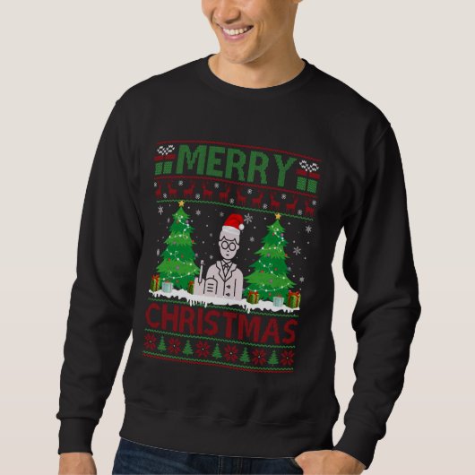 Ugly Sweater Christmas Tree Lighting Editor Ugly X (Voorkant)