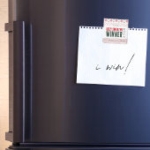 Ugly Sweater Contest Winnaar Prijs Magneet