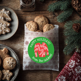 Ugly Sweater CUSTOM Vakantie Kerstmis Ronde Sticker