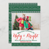 Ugly Sweater Feestdagenkaart (Voorkant / Achterkant)