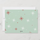 Ugly Sweater Graphic Photo met kerstkaart (Achterkant)