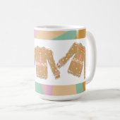 Ugly Sweater Groovy Kerstroze Earthy Koffiemok (Voorkant rechts)