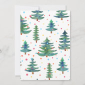 Ugly Sweater Holiday Party Invitation Kaart (Achterkant)