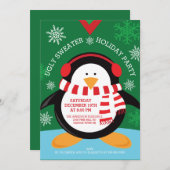 Ugly Sweater Holiday Party Invitation Kaart (Voorkant / Achterkant)