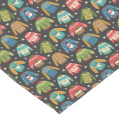 Ugly Sweater Holiday Pattern Korte Tafelloper (Hoek)