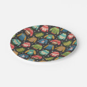 Ugly Sweater Holiday Pattern Papieren Bordje (Gekanteld)