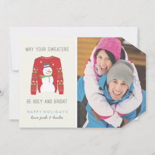 Ugly Sweater kerstkaart