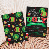 Ugly Sweater Kerstparty Kaart
