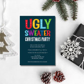 Ugly Sweater Kerstparty Kaart