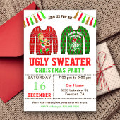 Ugly Sweater Kerstparty Kaart