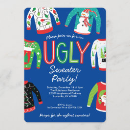 Ugly Sweater Kerstparty Kaart