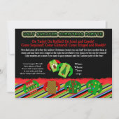 Ugly Sweater Kerstparty nodigt uit Kaart (Voorkant)