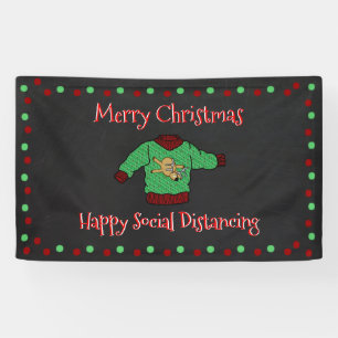 Ugly Sweater Kerstparty Spandoek