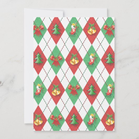 Ugly Sweater Kerstparty Uitnodiging (Achterkant)