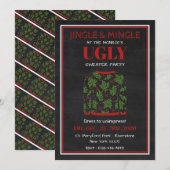 Ugly Sweater Kerstparty Uitnodiging (Voorkant / Achterkant)