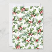 Ugly Sweater Kerstparty Uitnodiging (Achterkant)